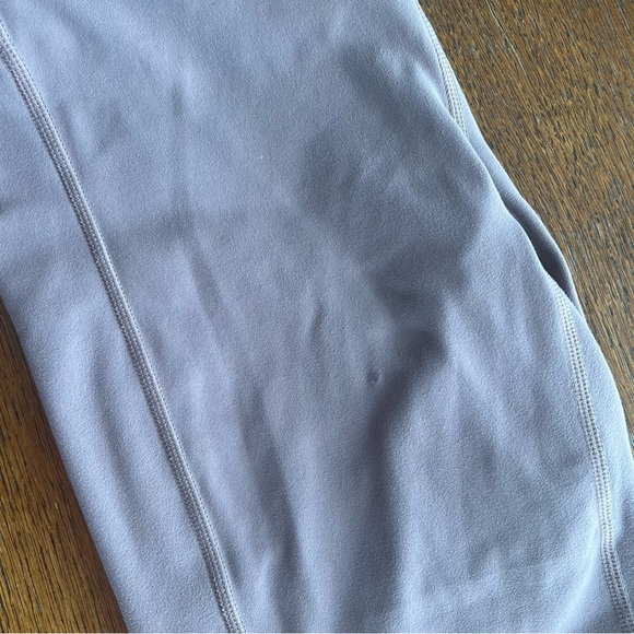 Gaiam Mauve Lavender High-Waisted Yoga Workout Leggings Size Medium - Picture 11 of 11